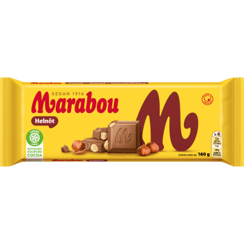 Chokladkaka Helnöt 160g Marabou.
