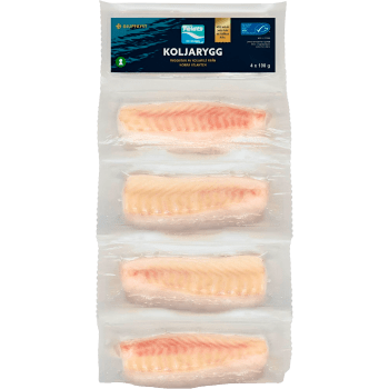 Fisk Koljarygg Kedjepack 400g Feldts.