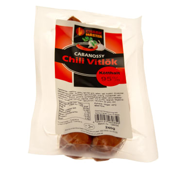Cabanossy chili/vitlök 240g Charkmäster.