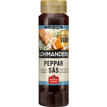 Pepparsås 250ml Lohmanders.