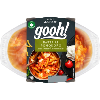 Färdigmat Pasta al Pomodoro med Mozzarella 400g Gooh.