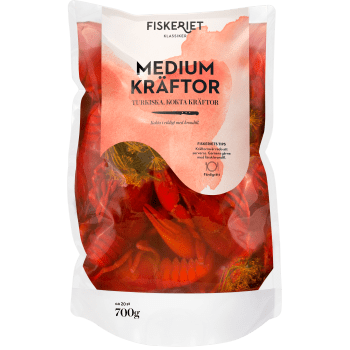 Kräftor medium 700g Fiskeriet.