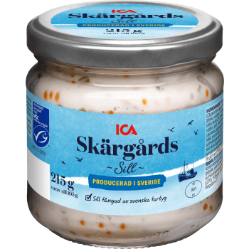 Skärgårdssill 215g ICA.