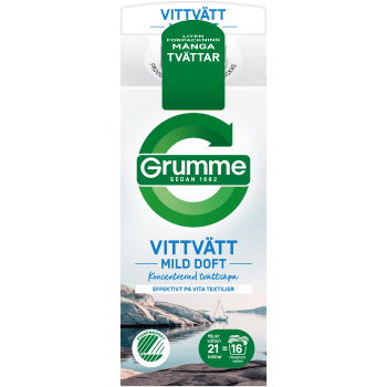 Tvättmedel Flytande Vittvätt 750ml Grumme.