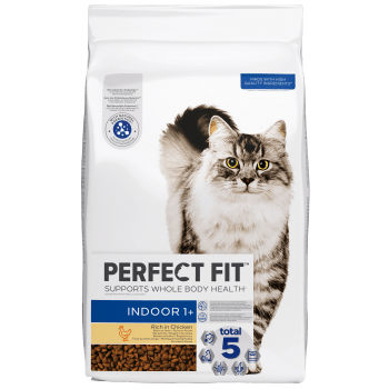 Kattmat Indoor 1+ Kyckling 7kg Perfect Fit.
