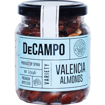 Valenciamandel Med Skal Saltad 125g DeCAMPO.