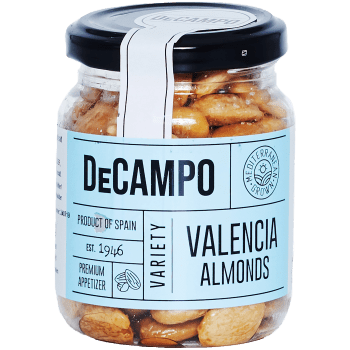 Valenciamandel Saltad 125g DeCAMPO.