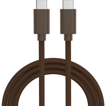 USB-C till USB-C 2m brun Smartline.