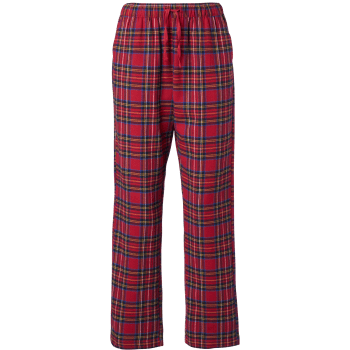 Flanellbyxa röd L mywear.