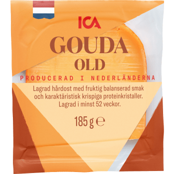 Dessertost Gouda Old 185g ICA.