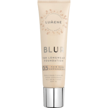 Foundation Blur16h Longwear nr 0,5 Fair Nude SPF15 30ml Lumene.