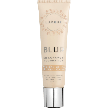 Foundation Blur16h Longwear nr 3 Fresh Apricot SPF15 30ml Lumene.