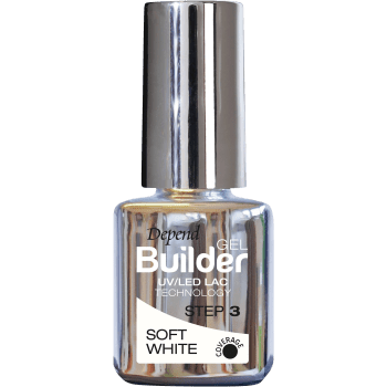 Nagellack Gel Builder Soft White 1-p Depend.