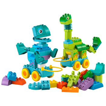 LEGO Duplo 3-i-1 Dinosaurier på hjul 10451.