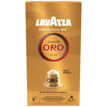 Kaffekapslar Qualità Oro 10-p Lavazza.