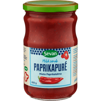 Paprikapuré Mild 650g Sevan.