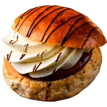 Semla Nutella 1-p 125g Dahls Bageri.