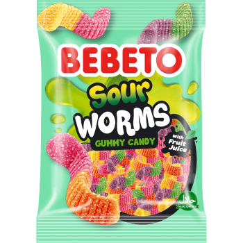 Bebeto Sour Worms.