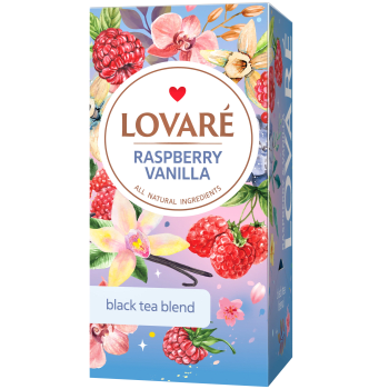 Té Raspberry Vanilla 48g Lovaré.
