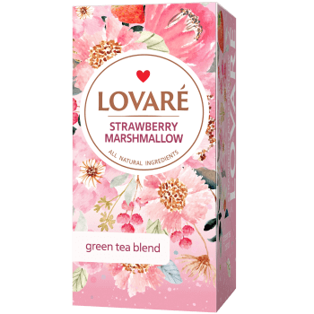 Té Strawberry Marshmallow té 36g Lovaré.