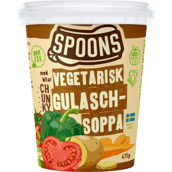 Vegetarisk Gulaschsoppa 475g Spoons.