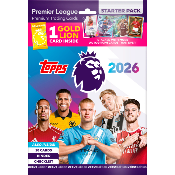 Fotbollskort Premier League Starter pack 25/26.