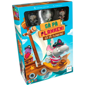 Spel Gå på plankan.