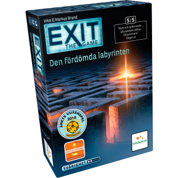 Spel EXIT: Den Fördömda Labyrinten.