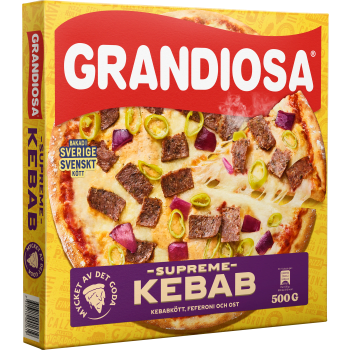 Pizza Supreme kebab 500g Grandiosa.
