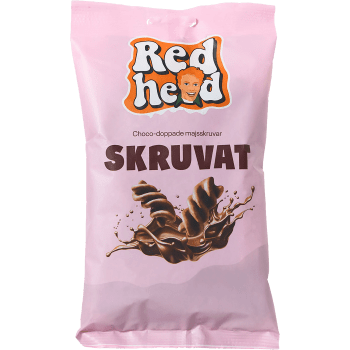 Majsskruvar Choklad 100g Redhead.