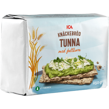 Tunna knäckebröd 250g ICA.