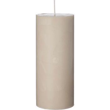 Blockljus stearin beige ICA.