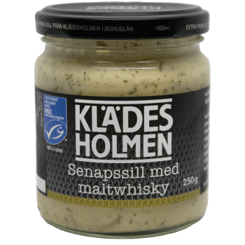 Senap & Maltwhiskysill 250g Klädesholmen.