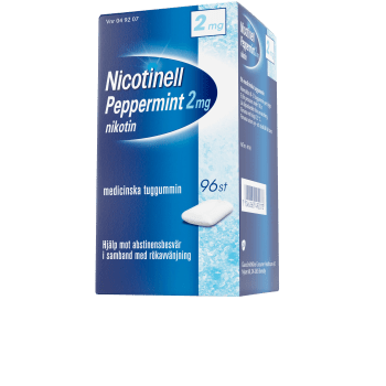 Nicotinell Pepparmint Medicinskt tuggummi 2mg 96-p.