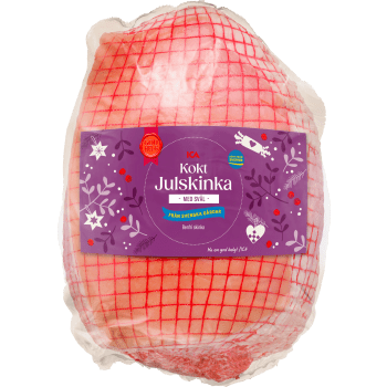 Julskinka Färsk Kokt med svål ca 3kg ICA.
