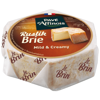 Rustik Brie 150g Pave d'Affinois.