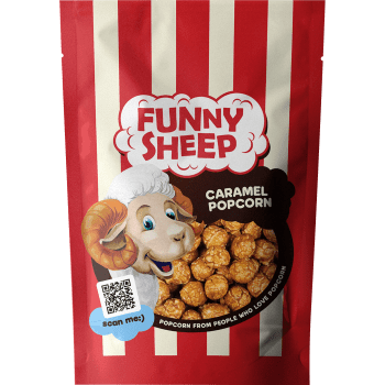 Popcorn Caramel 100g Funny Sheep.