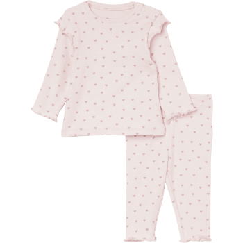 Babyset rosa prick 86 ICA I love eco.
