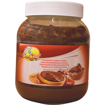 Kräm Hasselnöt & Kakao 750g Dr. Chef.