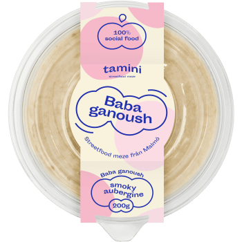 Baba Ganoush Smoky Aubergine 200g Tamini.