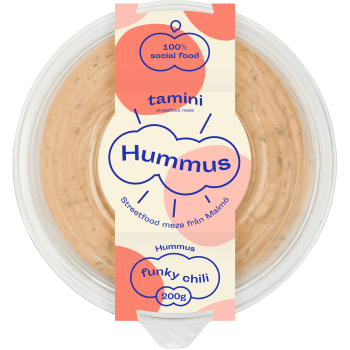 Hummus Funky Chili 200g Tamini.