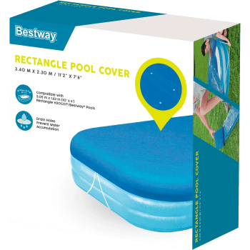 Poolskydd till Familjepool 3.05m Bestway.