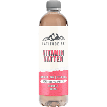 Vitamindryck Piteå Jordgubb Rabarber 50cl Latitude 65.