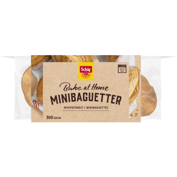 Minibaguetter glutenfri 300g Schär.