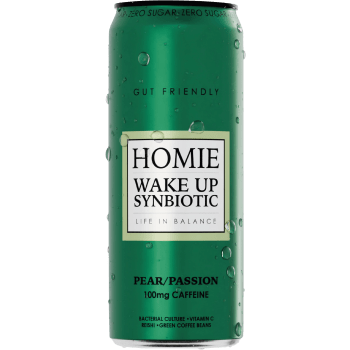 Eneridryck Synbiotic Med Smak Av Pear/Passion 330ml Homie.