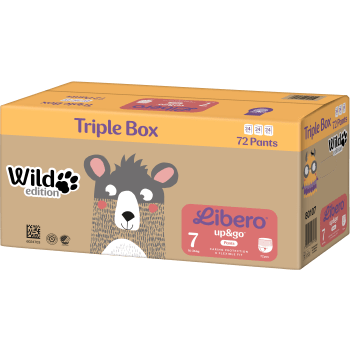 UpGo Byxblöjor Strl 7 16-26kg Triplebox.