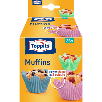 Muffinsform Blomformad 36-p Toppits.
