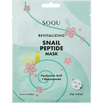 Ansiktsmask Snail Peptide Sheet Mask 1-p SOQU.