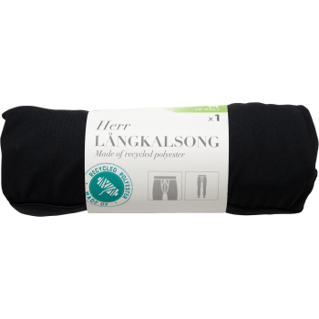 Långkalsong herr M svart mywear.