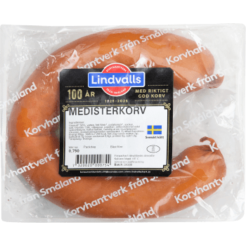 Medisterkorv 750g Lindvalls Chark.